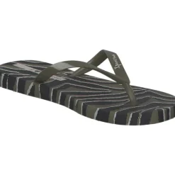 Ipanema Animale Print Fem 83162, Zehentrenner, Damen, Grün (green black)