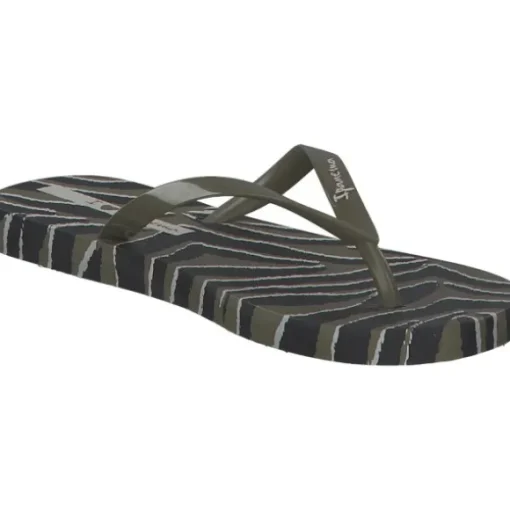 Ipanema Animale Print Fem 83162, Zehentrenner, Damen, Grün (green black)