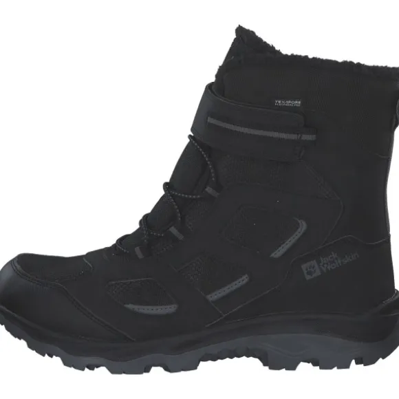 Jack Wolfskin 4054011-6350 VOJO WTTexapore High K, Winterstiefel, Kinder, Schwarz