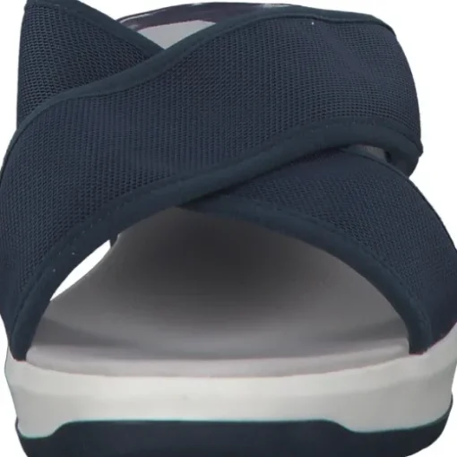 Jana Shoes 27260, Plateau-Pantoletten, Damen, navy