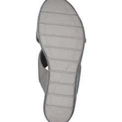 Jana Shoes 27260, Plateau-Pantoletten, Damen, LT.GREY