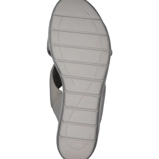 Jana Shoes 27260, Plateau-Pantoletten, Damen, LT.GREY