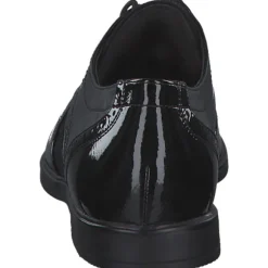 Jana Shoes 23260, Schnürschuhe, Damen, Schwarz