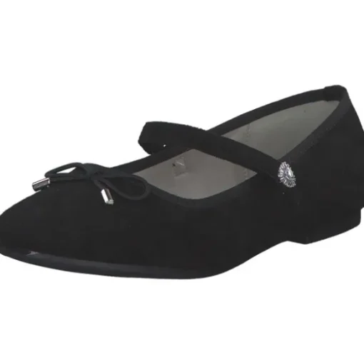 Jela 1637-1000 Lille-1, Ballerinas (Kinder), Kinder, Black (Schwarz)