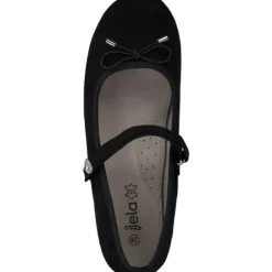 Jela 1637-1000 Lille-1, Ballerinas (Kinder), Kinder, Black (Schwarz)