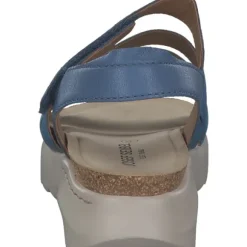 Josef Seibel Celine 06 73406, Keilsandaletten, Damen, BLAU-MULTI