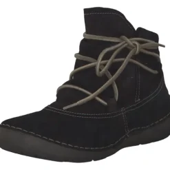 Josef Seibel Fergey 99 59699, Schnürstiefel, Damen, Schwarz