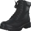 Josef Seibel 85227LA154/100 MARTA 27, Schnürstiefel, Damen, Schwarz
