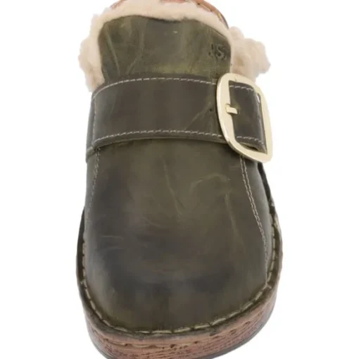 Josef Seibel Lily 10 77610, Clogs, Damen, Oliv