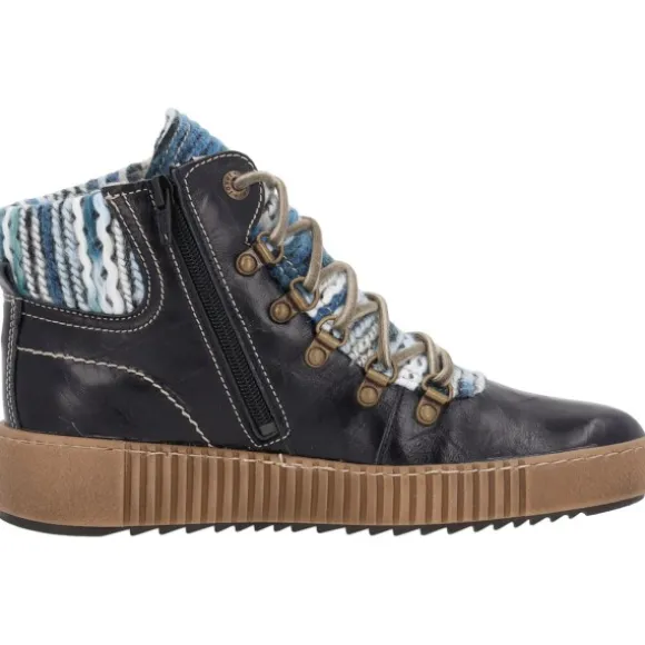 Josef Seibel Maren 06 84606, Stiefeletten, Damen, ocean kombi