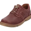 Josef Seibel Neele 44 85144, Schnürschuhe, Damen, Rot (Rubin-Kombi)