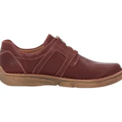 Josef Seibel Neele 44 85144, Schnürschuhe, Damen, Rot (Rubin-Kombi)