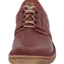 Josef Seibel Neele 44 85144, Schnürschuhe, Damen, Rot (Rubin-Kombi)