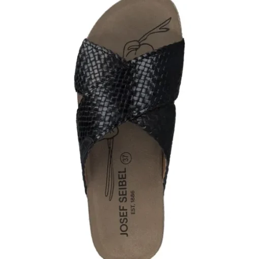 Josef Seibel Tonga 70 78570, Pantoletten, Damen, Schwarz