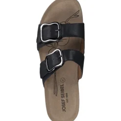 Josef Seibel Tonga 64 78564, Plateau-Pantoletten, Damen, schwarz