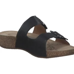Josef Seibel Tonga 64 78564, Plateau-Pantoletten, Damen, schwarz