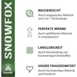 Kamik Snowfox 3WP NF8403/NF4403 M, Winterstiefel, Kinder, navy blue-bleu marin