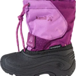Kamik Snowfox 3WP NF8403/NF4403 W, Winterstiefel, Kinder, grape orchid-raisin orchidee