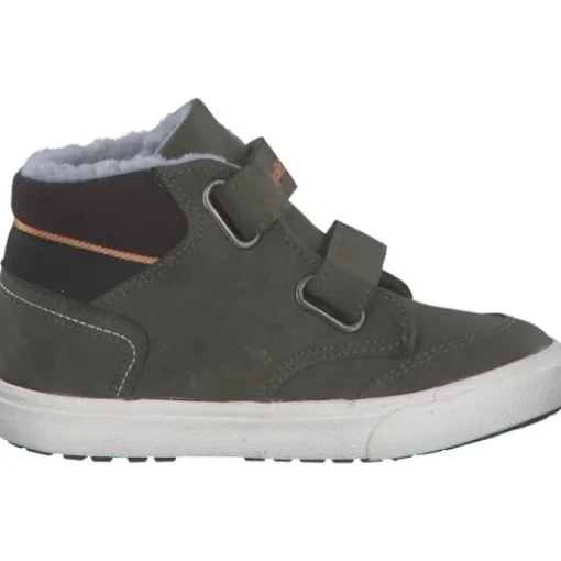 KangaROOS 02114/8037 KaVu Primo V, Lauflernschuhe, Kinder, olive/flame