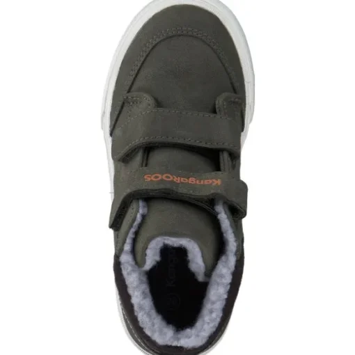 KangaROOS 02114/8037 KaVu Primo V, Lauflernschuhe, Kinder, olive/flame