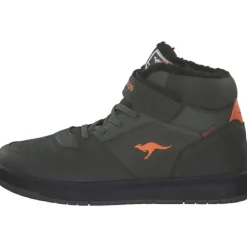 KangaROOS 10179-8090 K-CP Bound Mid EV, Winterstiefel, Kinder, military green/flame