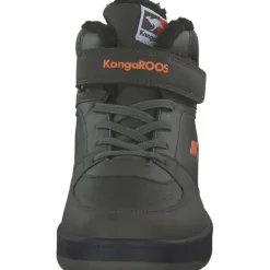 KangaROOS 10179-8090 K-CP Bound Mid EV, Winterstiefel, Kinder, military green/flame