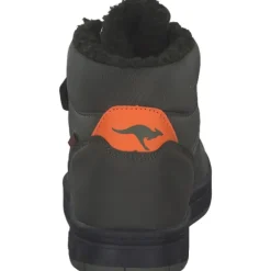 KangaROOS 10179-8090 K-CP Bound Mid EV, Winterstiefel, Kinder, military green/flame