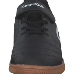 KangaROOS 10076-5012 K5-Drib EV jet, Sportliche Slipper, Kinder, jet black/white