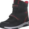 KangaROOS 10223/5053 K-MJ Hunter RTX FX, Winterstiefel, Kinder, jet black/fiery red