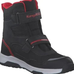 KangaROOS 10223/5053 K-MJ Hunter RTX FX, Winterstiefel, Kinder, jet black/fiery red
