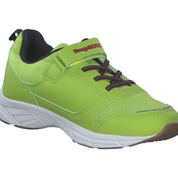 KangaROOS 10192-7049 K-Ni Keno EV, Sportliche Slipper, Kinder, limetta/dk. navy