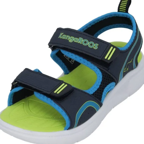 KangaROOS 18857, Sandalen (Kinder), Kinder, Blau