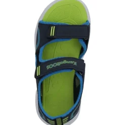 KangaROOS 18857, Sandalen (Kinder), Kinder, Blau