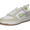 KangaROOS 30059-1080, Schnürschuhe, Damen, beige / limetta