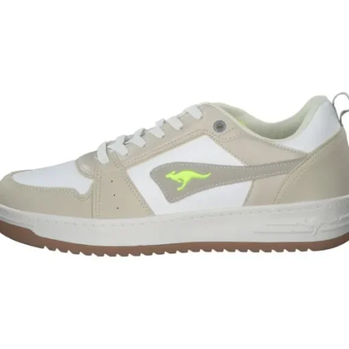 KangaROOS 30059-1080, Schnürschuhe, Damen, beige / limetta