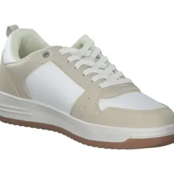 KangaROOS 30059-1080, Schnürschuhe, Damen, beige / limetta