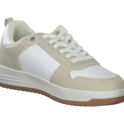 KangaROOS 30059-1080, Schnürschuhe, Damen, beige / limetta