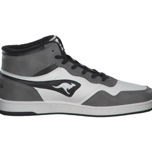 KangaROOS K-Slam Two Hi 80028, Stiefel, Herren, grau weiß
