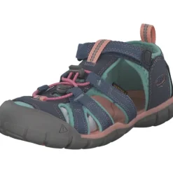 Keen Seacamp II CNX 1022975, Sandalen (Kinder), Kinder, flint stone/ocean wave