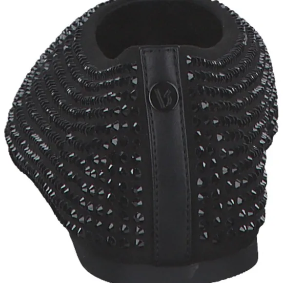 La Strada 2214327-2201 FLAT, Ballerinas, Damen, black stones