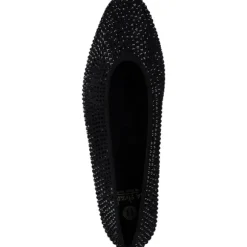 La Strada 2214327-2201 FLAT, Ballerinas, Damen, black stones