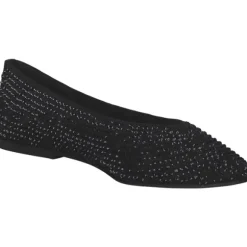 La Strada 2214327-2201 FLAT, Ballerinas, Damen, black stones