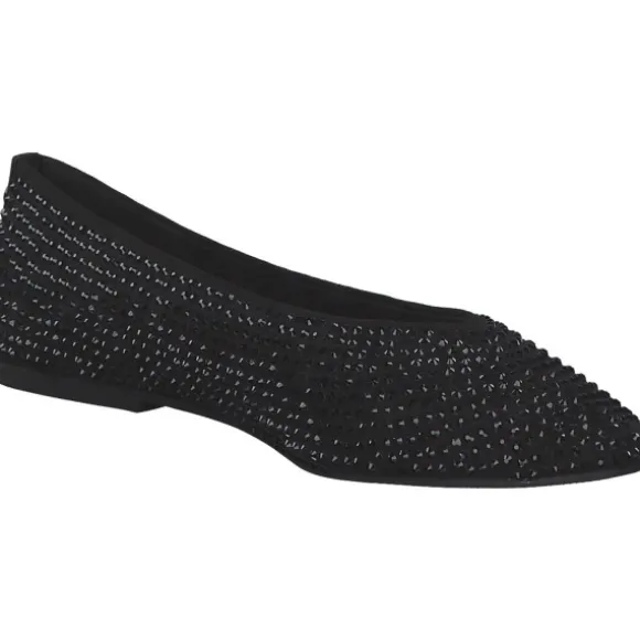 La Strada 2214327-2201 FLAT, Ballerinas, Damen, black stones