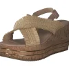 La Strada 2001329, Keilsandaletten, Damen, Beige