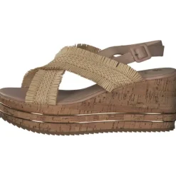 La Strada 2001329, Keilsandaletten, Damen, Beige