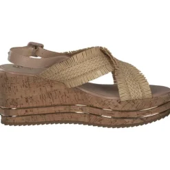 La Strada 2001329, Keilsandaletten, Damen, Beige