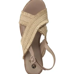 La Strada 2001329, Keilsandaletten, Damen, Beige