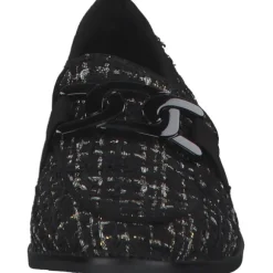 La Strada 2200127, Mokassins, Damen, Schwarz