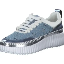 La Strada 2300962, Schnürschuhe, Damen, lt blue metallic