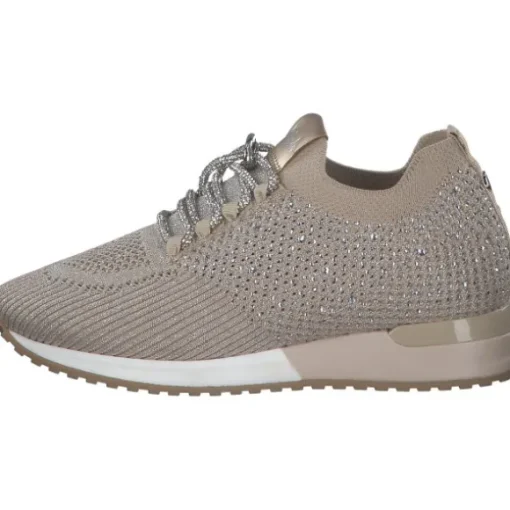 La Strada 2400409-4543 SNEAKER, Schnürschuhe, Damen, GOLD/STONES
